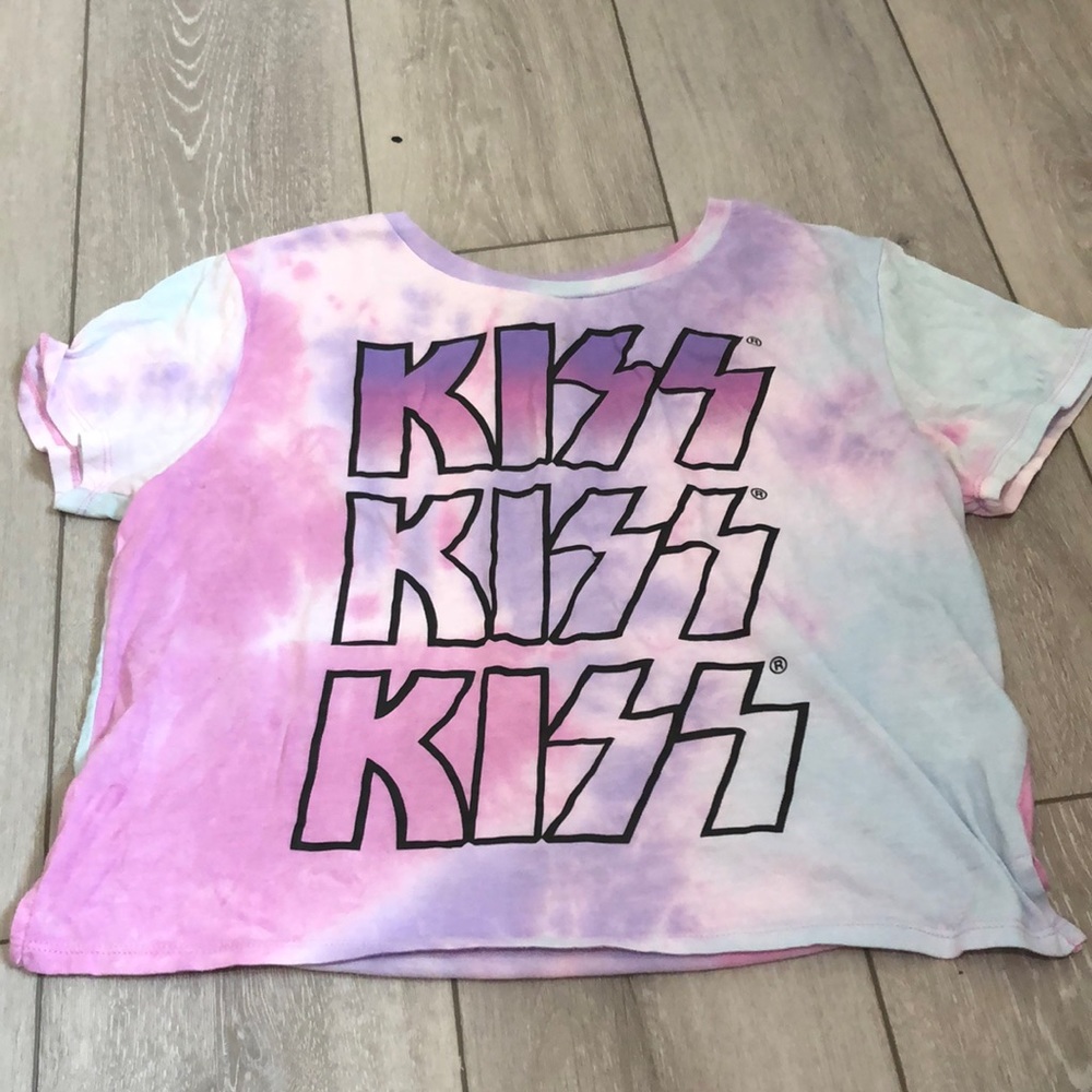 Multi colored size L KISS KISS KISS T-shirt